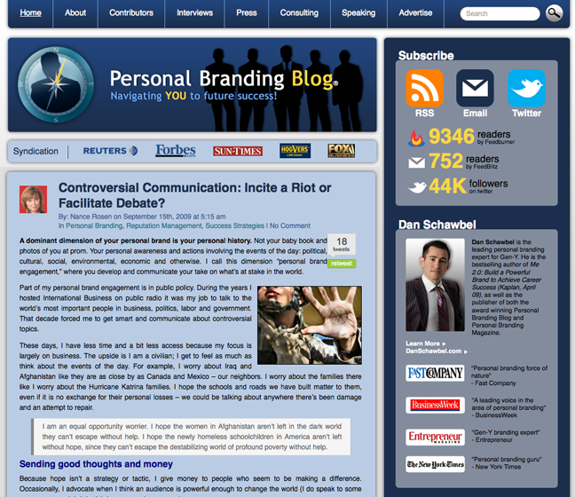 ControversialCommunication